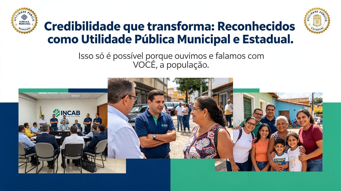 Reconhecidos como Utilidade Pública