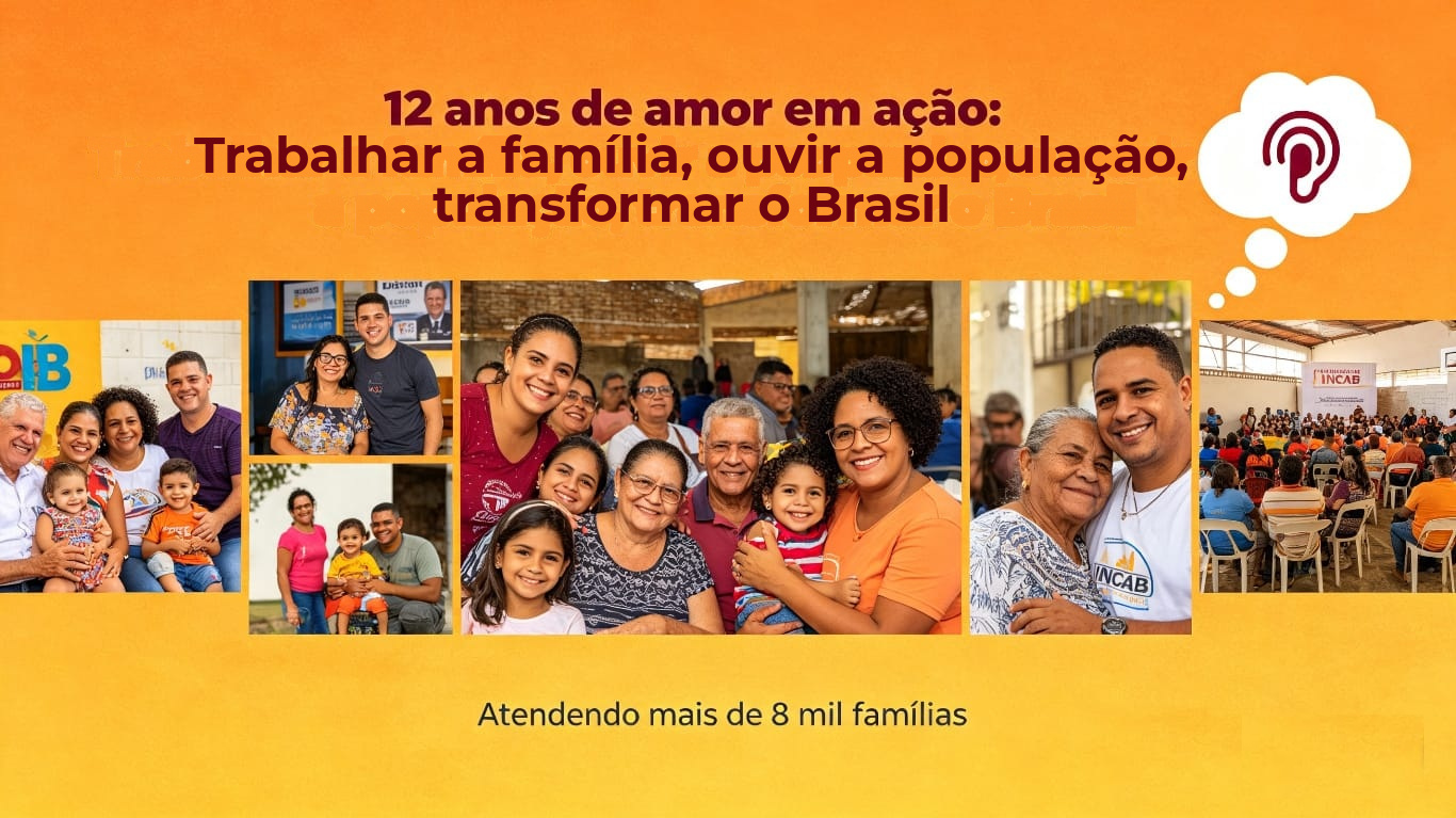 12 anos ao lado das famílias
