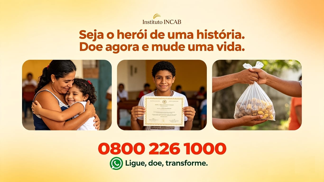 Doe agora e mude uma vida